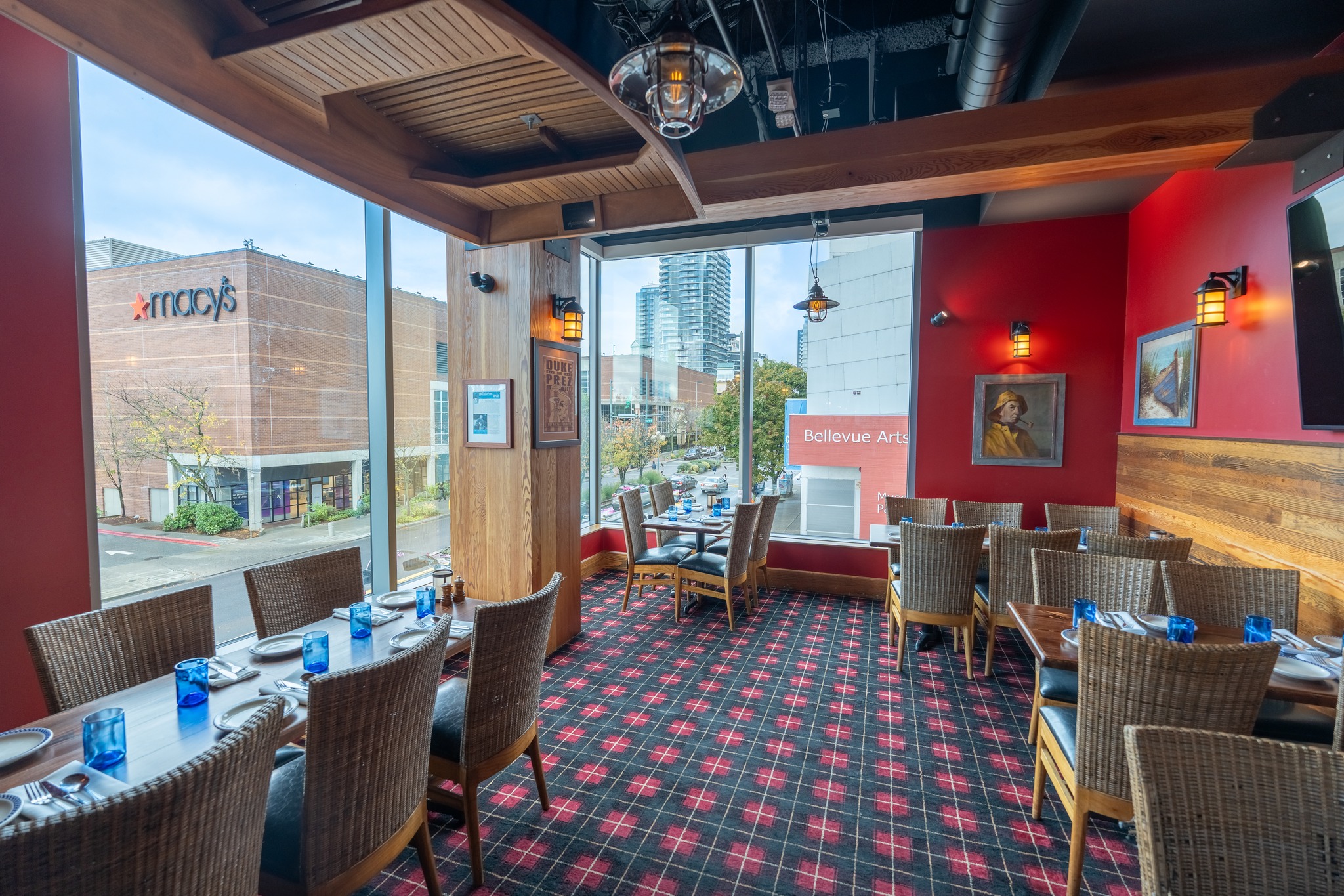 Bellevue Private Dining Rooms with view